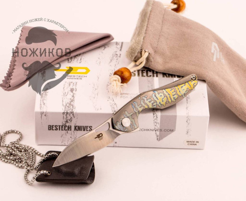 Складной нож Bestech Knives The Reticulan BT1810E фото 8