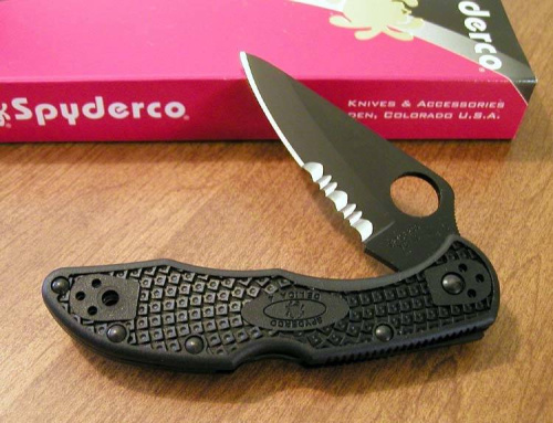 Складной нож Spyderco Delica 4 - 11PSBK фото 5