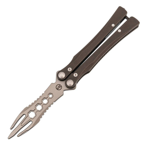 78 Maxace Knife Нож-со сменным лезвием Loran Brown