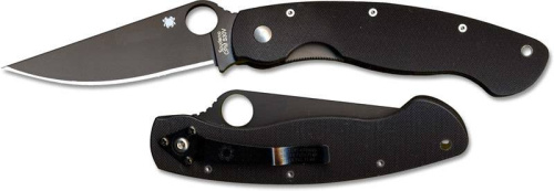 Складной нож Spyderco Military™ Model - C36GPBK фото 9