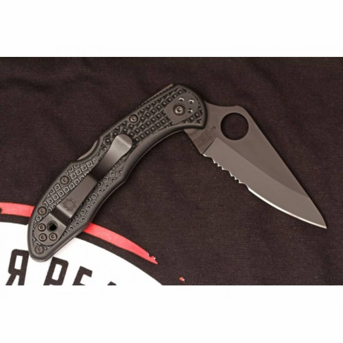Складной нож Spyderco Delica 4 - 11PSBBK фото 17